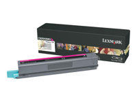 Lexmark - Lång livslängd - magenta - original - tonerkassett LCCP - för Lexmark C925de, C925dte C925H2MG