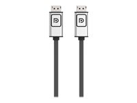 Belkin 6ft DisplayPort 1.2 Cable with Latches, M/M, 4k - DisplayPort-kabel - DisplayPort (hane) till DisplayPort (hane) - 1.8 m - för P/N: F1DN104W-3, F4U097tt, F4U109tt F2CD000B06-E