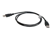 C2G - USB-kabel - USB (hane) till USB (hane) - USB 2.0 - 2 m - svart 81575
