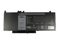 Dell Primary Battery - Batteri för bärbar dator - litiumjon - 4-cells - 62 Wh - för Latitude E5270, E5470 451-BBUQ
