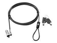 HP Ultraslim Keyed Cable Lock - Lås för säkerhetskabel - 1.8 m H4D73AA
