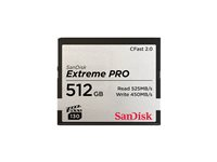 SanDisk Extreme Pro - flash-minneskort - 512 GB - CFast 2.0 SDCFSP-512G-G46D