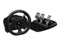 Logitech G923 - Ratt- och pedaluppsättning - kabelansluten - svart - för PC, Microsoft Xbox One 941-000160