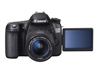 Canon EOS 70D - Digitalkamera - SLR - 20.2 MP - APS-C - 1 080 p - 3x optisk zoom EF-S 18-55 mm IS STM lins - Wireless LAN 8469B034