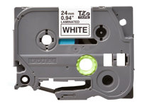 Brother TZe-S251 - Extrastark häftning - svart på vitt - Rulle ( 2,4 cm x 8 m) 1 kassett(er) bandlaminat - för P-Touch PT-3600, D600, D800, P900, P950; P-Touch Cube PT-P910; P-Touch Cube Plus PT-P710 TZES251