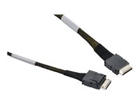 Supermicro - SATA/SAS-kabel - OCuLink (SFF-8611) x4 till OCuLink (SFF-8611) x4 - 37 cm CBL-SAST-0974-1