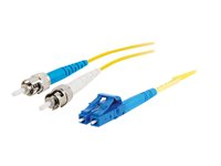 C2G - Patch-kabel - LC enkelläge (hane) till ST enkelläge (hane) - 7 m - fiberoptisk - 9 / 125 mikrometer - röd 85403