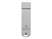 IronKey Enterprise S1000 - USB flash-enhet - krypterat - 128 GB - USB 3.0 - FIPS 140-2 Level 3 - TAA-kompatibel IKS1000E/128GB