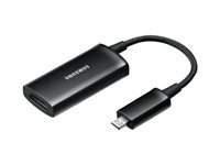 Samsung EPL-3FHUBE - Adapter för video / ljud - 11 pin Micro-USB (MHL) hane till HDMI hona - för Galaxy Core, Note 10.1 (2014 Edition), Note 3, Note 8.0, S III, S4, Tab 3 EPL-3FHUBEGSTD