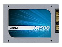 Crucial M500 - SSD - 480 GB - inbyggd - 2.5" - SATA 6Gb/s CT480M500SSD1