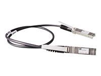 HPE X240 Direct Attach Cable - Nätverkskabel - SFP+ till SFP+ - 0.65 m - för HPE 5120, 5500, 59XX, 75XX; FlexFabric 1.92, 11908, 12902; Modular Smart Array 1040 JD095C