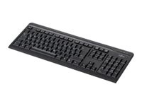 Fujitsu KB410 - Tangentbord - USB - nordisk - svart - för Celsius J550, M7010, M770, W580; ESPRIMO G558, P558, Q958; FUTRO Q940, S5010, S7010, S9010 S26381-K511-L454