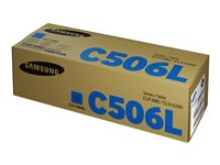 Samsung CLT-C506L - Cyan - original - tonerkassett - för CLP-680DW, 680ND; CLX-6260FD, 6260FR, 6260FW, 6260ND CLT-C506L/ELS
