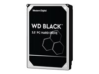 WD Black WDBSLA0060HNC - Hårddisk - 6 TB - inbyggd - 3.5" - SATA 6Gb/s - 7200 rpm - buffert: 256 MB WDBSLA0060HNC-WRSN