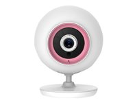 D-Link DCS 820L Day/Night Wi-Fi Baby Camera - Nätverksövervakningskamera - färg (Dag&Natt) - 640 x 480 - ljud - Wi-Fi - H.264 - DC 5 V DCS-820L