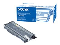 Brother TN2110 - Svart - original - tonerkassett - för Brother DCP-7030, 7040, 7045, HL-2140, 2150, 2170, MFC-7320, 7440, 7840; Justio DCP-7040 TN2110