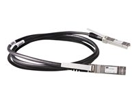HPE X240 Direct Attach Cable - Nätverkskabel - SFP+ till SFP+ - 3 m - för HPE 59XX, 75XX; FlexFabric 12902; Modular Smart Array 1040; SimpliVity 380 Gen10, 380 Gen9 JD097C