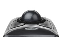 Kensington Expert Mouse - Styrkula - höger- och vänsterhänta - optisk - 4 knappar - kabelansluten - USB - svart 64325