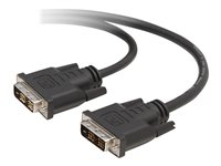 Belkin PRO Series - DVI-kabel - enkel länk - DVI-D (hane) till DVI-D (hane) - 3 m F2E4141B10-SD