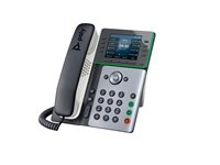 HP Poly Edge E320 - VoIP-telefon - med Bluetooth interface - 3-riktad samtalsförmåg - SIP - midnattsblå, vit 82M88AA