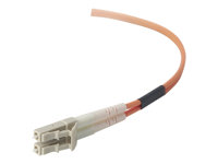 Belkin - Patch-kabel - LC/PC-multiläge (hane) till LC/PC-multiläge (hane) - 3 m - fiberoptisk - 62,5/125 mikron F2F202LL-03M