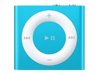 Apple iPod shuffle - Fjärde generation - digital spelare - 2 GB - blå MD775KS/A