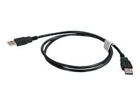 C2G - USB-kabel - USB (hane) till USB (hane) - USB 2.0 - 1 m - svart 81574