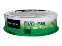 Sony 10DPW47SP - 10 x DVD+RW - 4.7 GB 1x - 4x - spindel 10DPW47SP