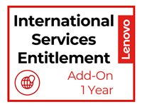 Lenovo International Services Entitlement Add On - Utökat serviceavtal - förlängning av zontäckning (för bärbara datorer) - 1 år - för ThinkPad C14 Gen 1 Chromebook; L13 Yoga Gen 3; L13 Yoga Gen 4; L15 Gen 4; T14 Gen 4 5PS0K82830