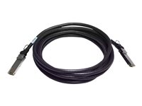 HPE X242 Direct Attach Copper Cable - Nätverkskabel - QSFP+ till QSFP+ - 5 m - för HPE Aruba 2930M 24, 8325-32C, 8325-48Y8C; CX 10000, 8360-12C V2, 8360-16Y2C V2 JH236A