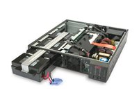 APC Smart-UPS RT 1000 - UPS - AC 220/230/240 V - 700 Watt - 1000 VA - utgångskontakter: 6 - 2U - svart SURT1000XLI