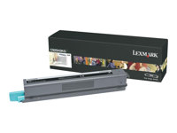 Lexmark - Lång livslängd - svart - original - tonerkassett LCCP - för Lexmark C925de, C925dte C925H2KG