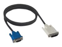 Belkin PRO Series Digital Video Interface Cable - VGA-kabel - enkel länk - HD-15 (VGA) (hane) till DVI-I (hane) - 3 m F2E4151CP3M