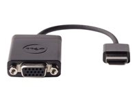 Dell - Videokort - HDMI hane till HD-15 (VGA) hona - svart - för Chromebook 3110 2-in-1, 31XX; Latitude 54XX, 74XX; OptiPlex 30XX, 70XX; Precision 32XX DAUBNBC084