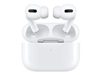 Apple AirPods Pro - 1:a generation - True wireless-hörlurar med mikrofon - inuti örat - Bluetooth - aktiv brusradering MLWK3DN/A