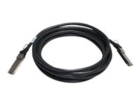 HPE X240 Direct Attach Copper Cable - Nätverkskabel - QSFP+ till QSFP+ - 5 m - för Apollo 4200, 4200 Gen10; Edgeline e920; FlexFabric 12900E 36, 12XXX; ProLiant e910t 2U JG328A