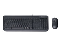 Microsoft Wired Desktop 400 for Business - Sats med tangentbord och mus - USB - engelska 5MH-00003