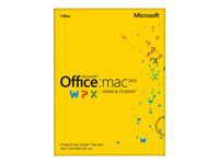 Microsoft Office for Mac Home and Student 2011 - Boxpaket - 1 installation - icke-kommersiell - medielös - Mac - engelska - Eurozon GZA-00269