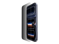 Belkin ScreenForce InvisiGlass - Skärmskydd för mobiltelefon - glas - med sekretessfilter - för Apple iPhone 17 Pro OVA214HQ