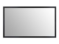 LG Overlay Touch KT-T Series KT-T43E - Pekskärmsöverdrag - multi-touch (10-punktig) - infraröd - kabelansluten - USB 2.0 - svart KT-T43E