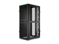 APC NetShelter SX Gen 2 - Rack skåp - 1991 H x 750 B x 1070 D mm, med sidor - golvstående - svart - 42U - 19" - TAA-kompatibel - för P/N: SRTL2K2RM1UWC, SRTL3KRM1UIC AR3150B2
