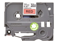 Brother TZe-431 - Svart på röd - Rulle (1,2 cm x 8 m) 1 kassett(er) bandlaminat - för Brother PT-D210, D600, H110, P750, P950; P-Touch Cube PT-P300; P-Touch Cube Pro PT-P910 TZE431