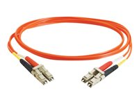 C2G LC-LC 50/125 OM2 Duplex Multimode PVC Fiber Optic Cable (LSZH) - Nätverkskabel - LC multiläge (hane) till LC multiläge (hane) - 20 m - fiberoptisk - duplex - 50/125 mikron - OM2 - halogenfri - orange 85502