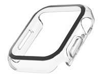 Belkin SCREENFORCE TemperedCurve - Stötsskydd för smartwatch - skärmskydd - polykarbonat, tempererat glas (9H) - klar - för Apple Watch (40 mm, 41 mm) OVG003ZZCL