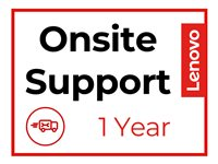 Lenovo Onsite - Utökat serviceavtal - material och tillverkning (för bärbara datorer) - 1 år - på platsen - för 100e Chromebook (2nd Gen) MTK.2; V14 G2 ITL; V15; V15 G2 IJL; V15 G2 ITL; V17 G3 IAP 5WS0Q81885