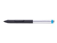 Wacom Intuos Pen Small - Digitaliserare - höger- och vänsterhänta - 15.2 x 9.5 cm - elektromagnetisk - 4 knappar - kabelansluten - USB - svart, silver CTL-480S-ENES