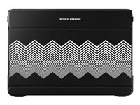 Samsung Book Cover EF-EP900B - Nicholas Kirkwood - vikbart fodral för surfplatta - svart, vit - 12.2" - för Galaxy NotePRO (12.2 tum), TabPRO (12.2 tum) EF-EP900BBEGWW