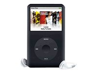 Apple iPod classic - Sjätte generation - digital spelare - HDD 160 GB - svart MC297QS/A