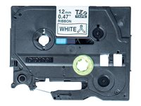 Brother TZe-R231 - Svart på vitt - Rulle (1,2 cm x 4 m) 1 kassett(er) bandtejp - för Brother PT-D210, D600, H110; P-Touch Cube PT-P300; P-Touch Embellish PT-D215 TZER231