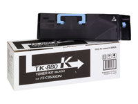 Kyocera TK 880K - Svart - original - tonerkassett - för FS-C8500DN 1T02KA0NL0